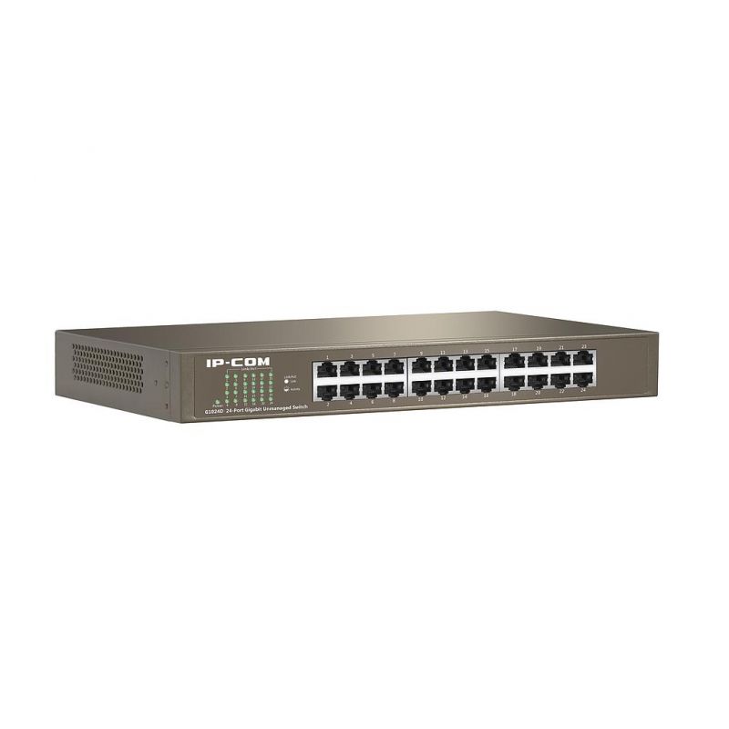 SWITCH IPCOM G1024D 24 PUERTOS GIGABIT 10 100 1000 MBPS