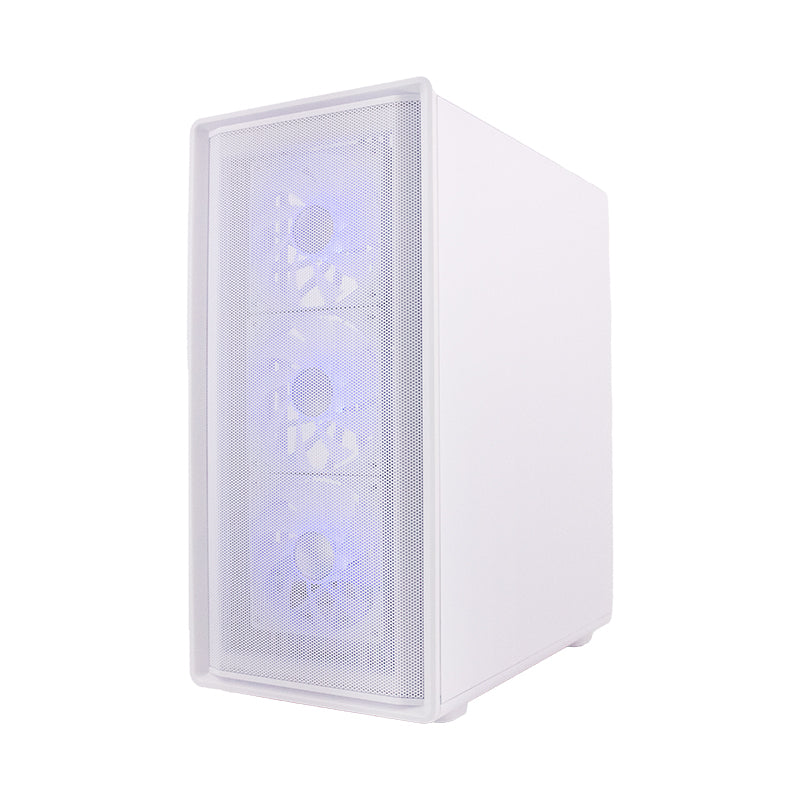CASE GAMER TEROS TE-1329 ATX WHITE DISEÑO MODERNO