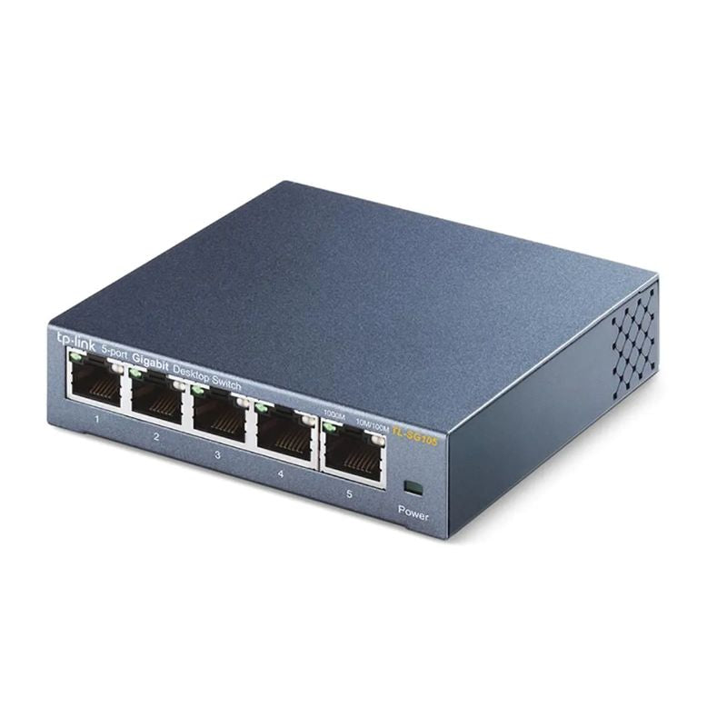 Switch TP-Link TL-SG105 5 Puertos Gigabit Metal No Gestionado