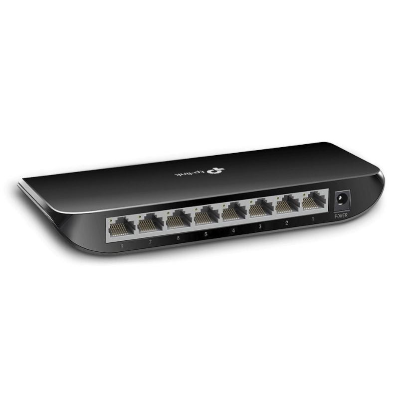 Switch TP-Link TL-SG1008D 8 Puertos Gigabit 10/100/1000 Desktop Alto Rendimiento
