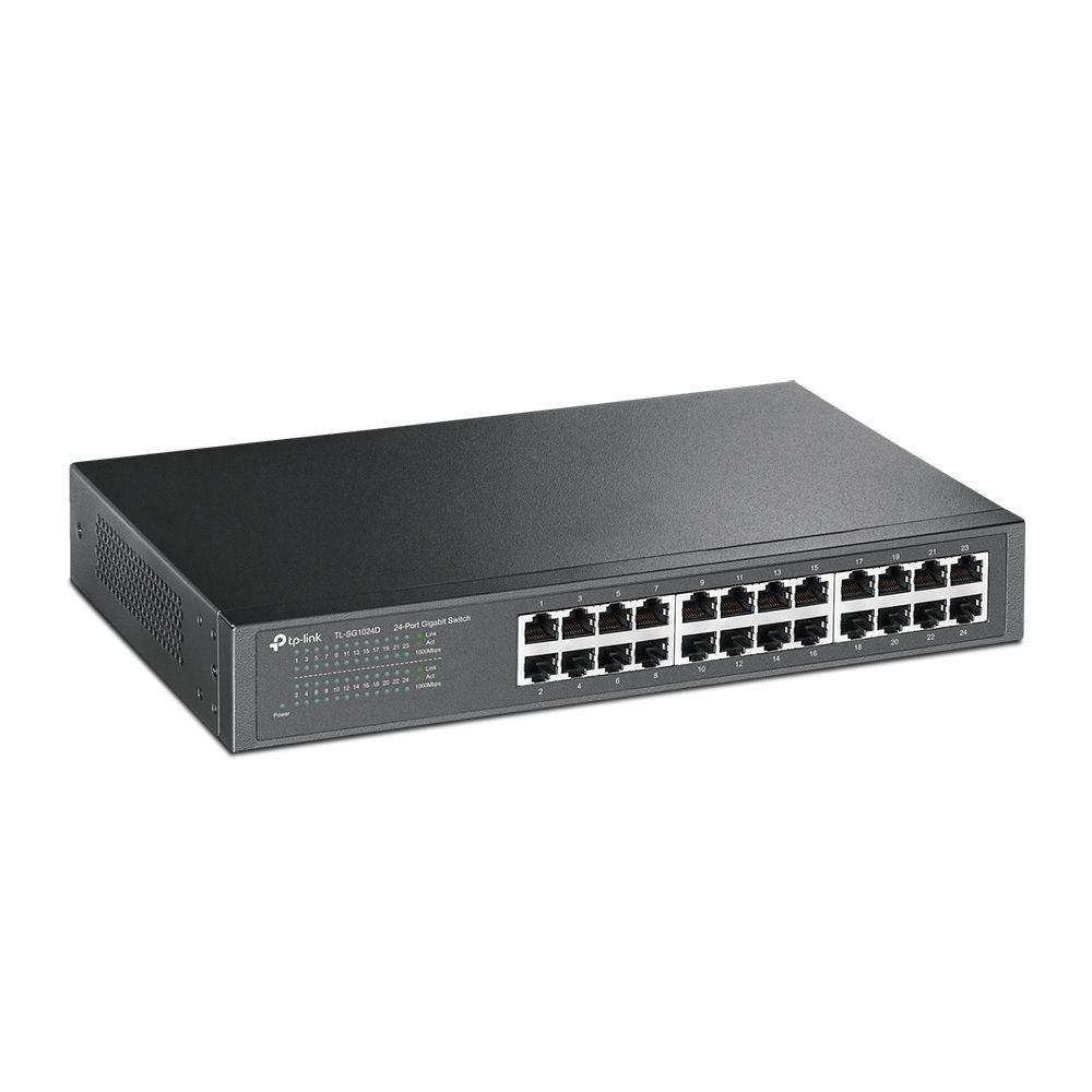 Switch TP-Link TL-SG1024D 24 Puertos Gigabit 10/100/1000 Rackeable