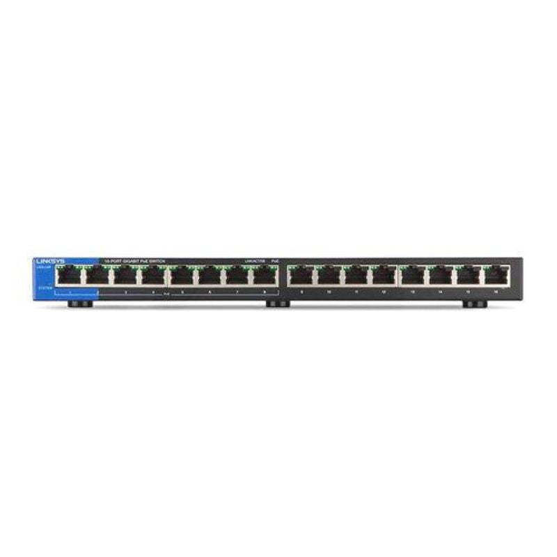 SWITCH LINKSYS LGS116 16 PUERTOS GIGABIT METALICO