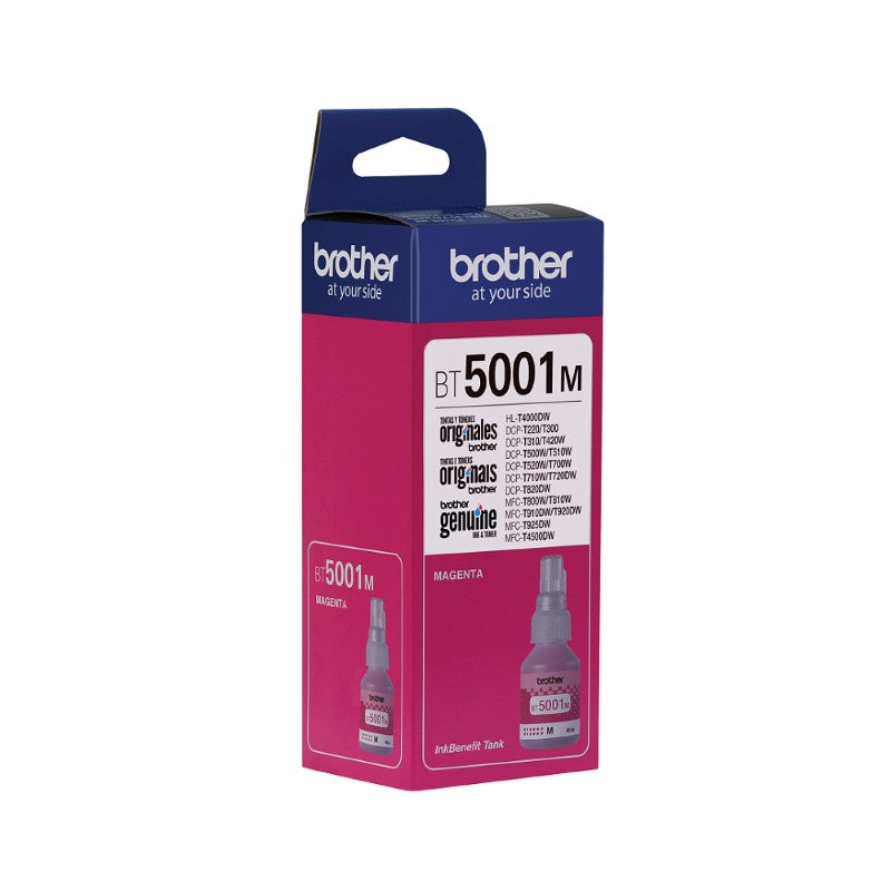 TINTA BROTHER BT5001M MAGENTA PARA DCP T300W T500W T700W