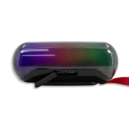 Parlante Bluetooth Teros TE-6046N Negro 20W RGB TWS Bluetooth 5.3 USB