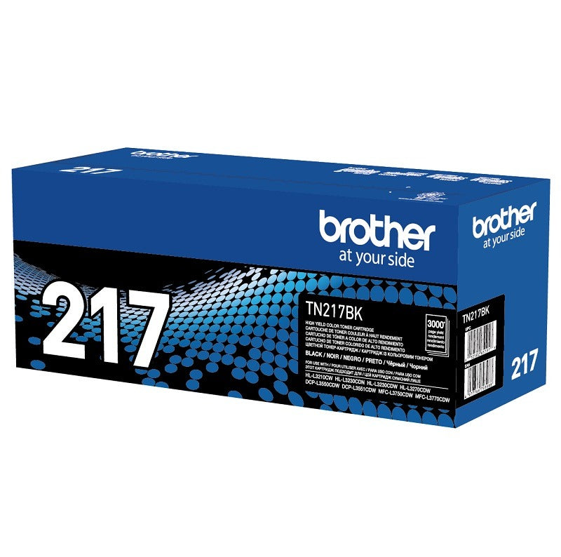 TONER BROTHER TN 217BK BLACK PARA HL L3270CDW DCP L3551CDW MFC L3750CDW 3000 PÁGINAS