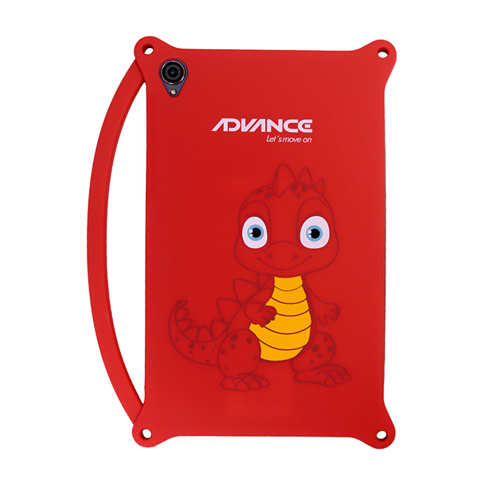 TABLET ADVANCE TR8050 8" CON FUNDA DINO ROJO