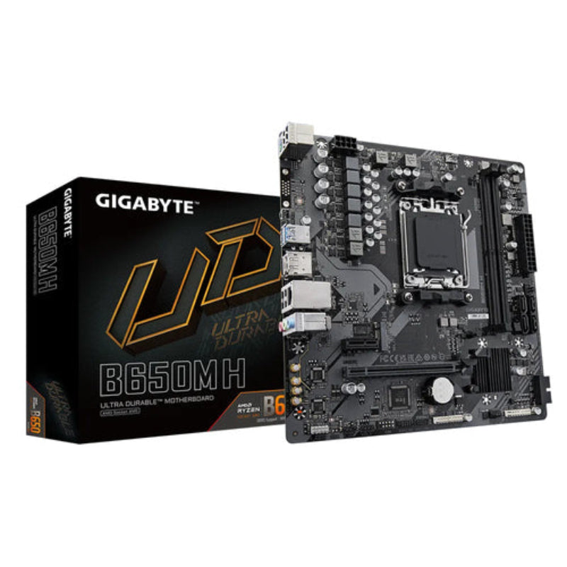 MOTHERBOARD AM5 GIGABYTE B650M-H DDR5 6400MHZ 96GB