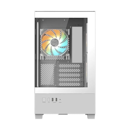 Case Gigabyte C201 Panoramic Ice Blanco ATX Vidrio Templado ARGB