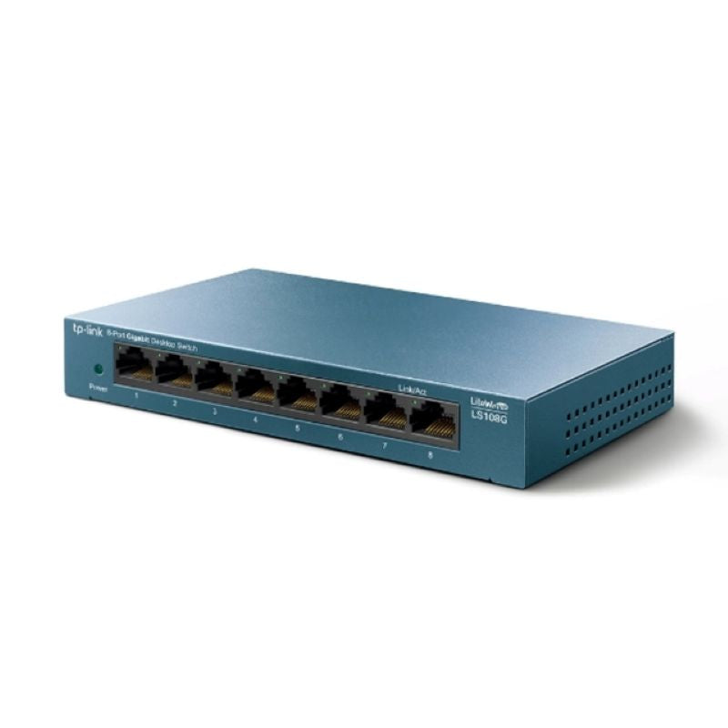 Switch TP-Link LiteWave LS108G 8 Puertos Gigabit 10/100/1000 No Gestionado