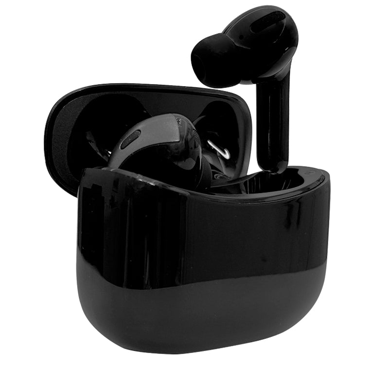 Audífonos Teros TE-8074N Bluetooth TWS Inalámbricos Negro | IPX5 Touch