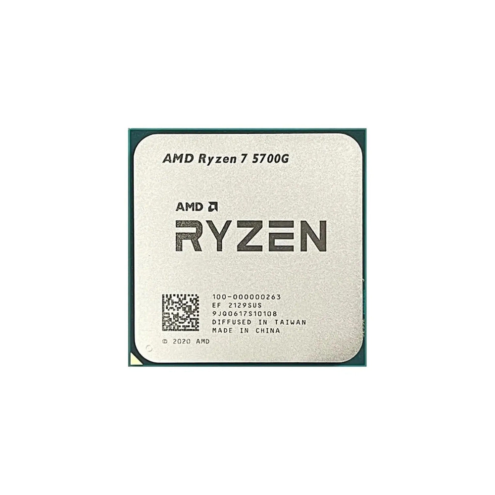 Procesador AMD Ryzen 7 5700G, 3.80 / 4.60GHz, 16MB L3, 8-Core, AM4, 7nm, 65W