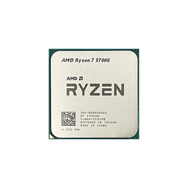 PROCESADOR AMD RYZEN 7 5700G, 3.80 / 4.60GHZ, 16MB L3, 8-CORE, AM4, 7NM, 65W.