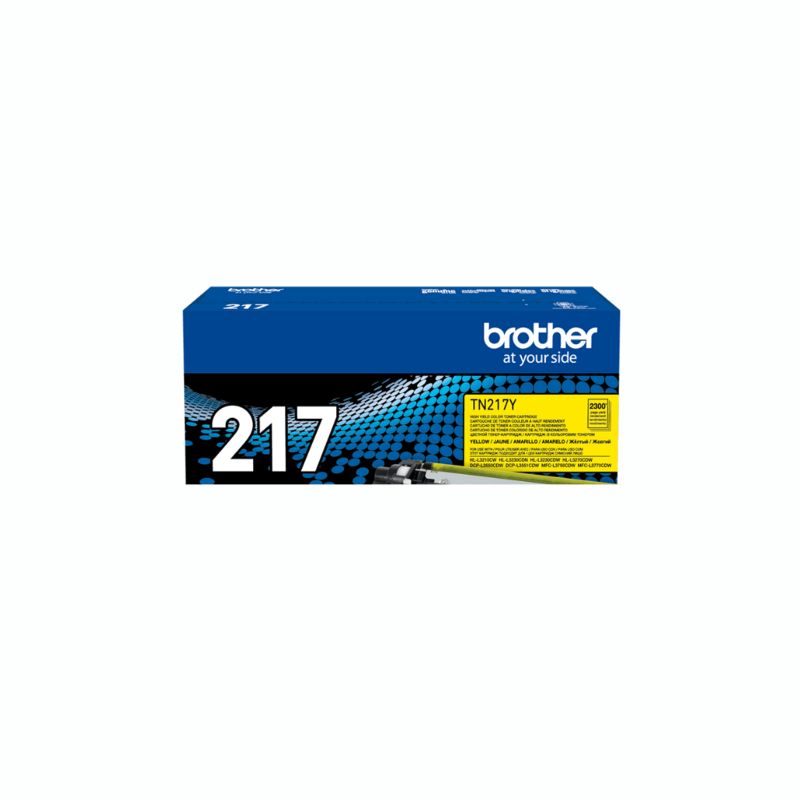 TONER BROTHER TN-217Y AMARILLO 2300 PAGINAS