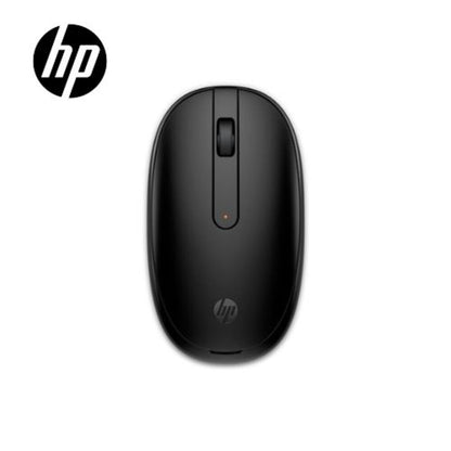 Mouse HP 240 inalámbrico, Bluetooth, óptico, 1600 DPI, diseño ergonómico y silencioso, color negro.