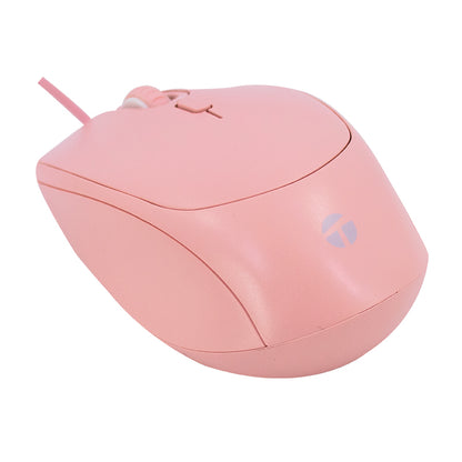 MOUSE ÓPTICO TEROS TE-1226S DPI AJUSTABLE COLOR ROSADO