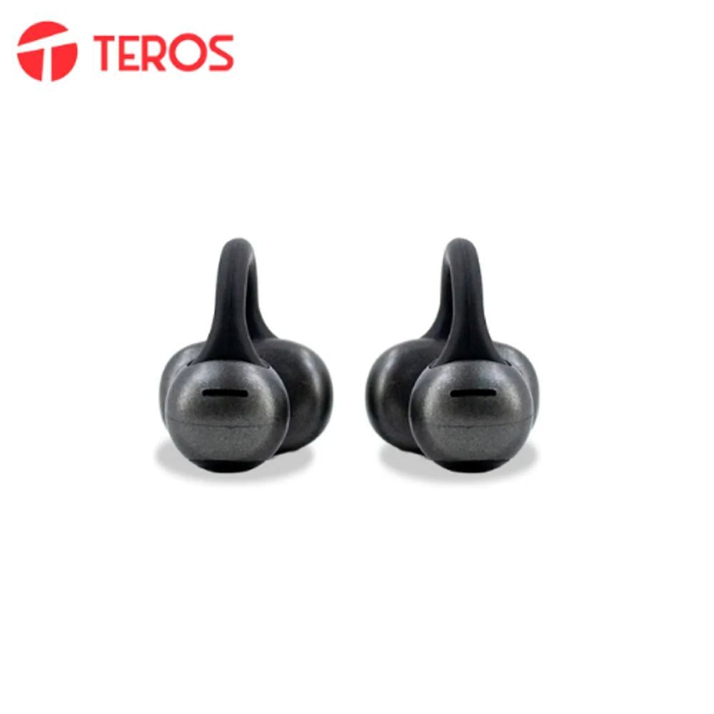 Audífonos Teros TE-80712N Bluetooth TWS Inalámbricos Negro Titanium | USB-C