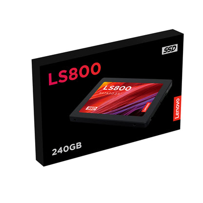 UNIDAD EN ESTADO SOLIDO LENOVO LS800, 240GB, SATA III, 6.0 GB/S, 2.5"