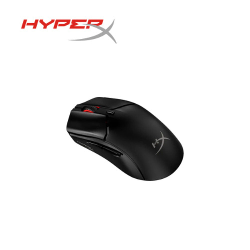 Mouse HyperX Pulsefire Haste 2 Mini inalámbrico, ultra ligero, sensor óptico 26,000 DPI, color negro.