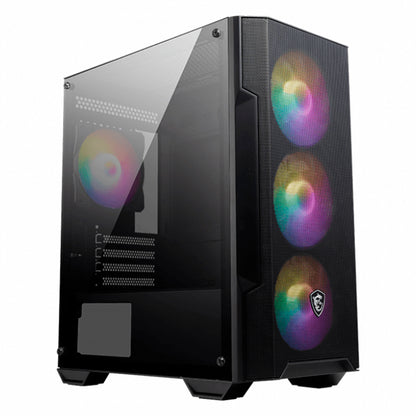 CASE MSI MAG FORGE M100A CON FUENTE 600W MICRO ATX GAMING