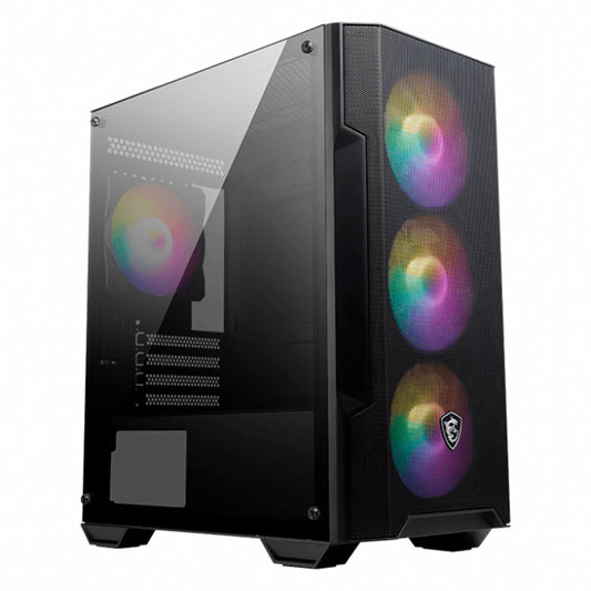 CASE MSI MAG FORGE M100A CON FUENTE 600W MICRO ATX GAMING