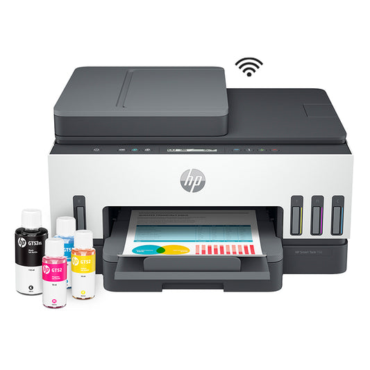 IMPRESORA MULTIFUNCIONAL HP SMART TANK 750 INYECCIÓN DE TINTA WI-FI BLUETOOTH