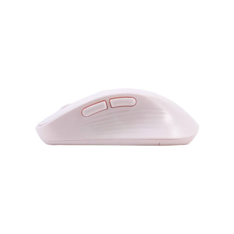 MOUSE INALÁMBRICO TEROS TE-1234S 6 BOTONES COLOR ROSADO