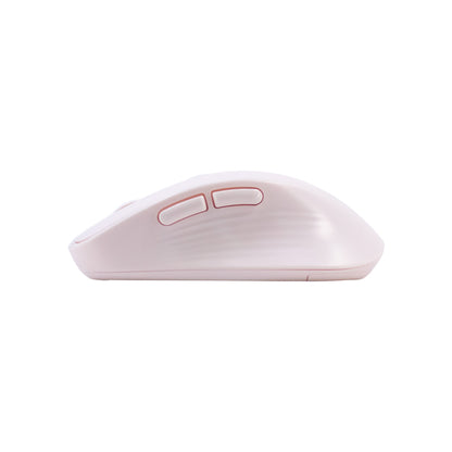 MOUSE INALÁMBRICO TEROS TE-1234S 6 BOTONES COLOR ROSADO
