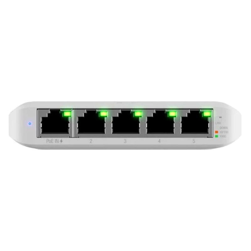 Switch Ubiquiti UniFi USW-Flex 5 Puertos Gigabit PoE Gestionado L2 Compacto