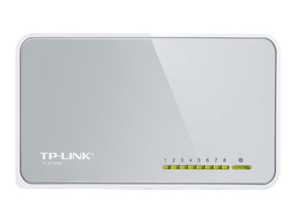 Switch TP-Link TL-SF1008D 8 Puertos Fast Ethernet 10/100 Mbps No Administrable