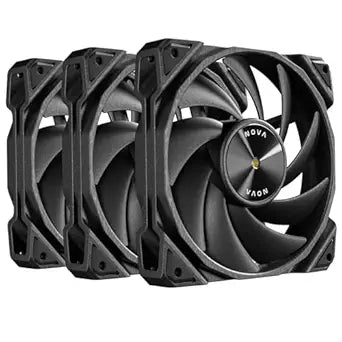 FAN ANTEC NOVA 120 BLACK 3PK