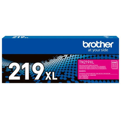 Tóner Brother TN-219XLM Magenta XL Original 2,300 Páginas para HL-L3280CDW DCP-L3560CDW MFC-L3760CDW