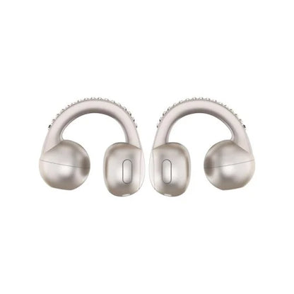 Audífonos Motorola Moto Buds Loop French Oak Swarovski Bluetooth Beige