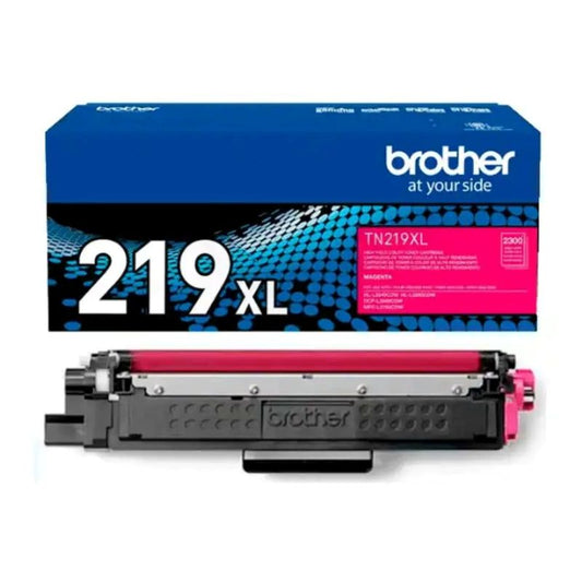 Tóner Brother TN-219M Magenta Original 1,200 Páginas para HL-L3280CDW DCP-L3560CDW MFC-L3760CDW