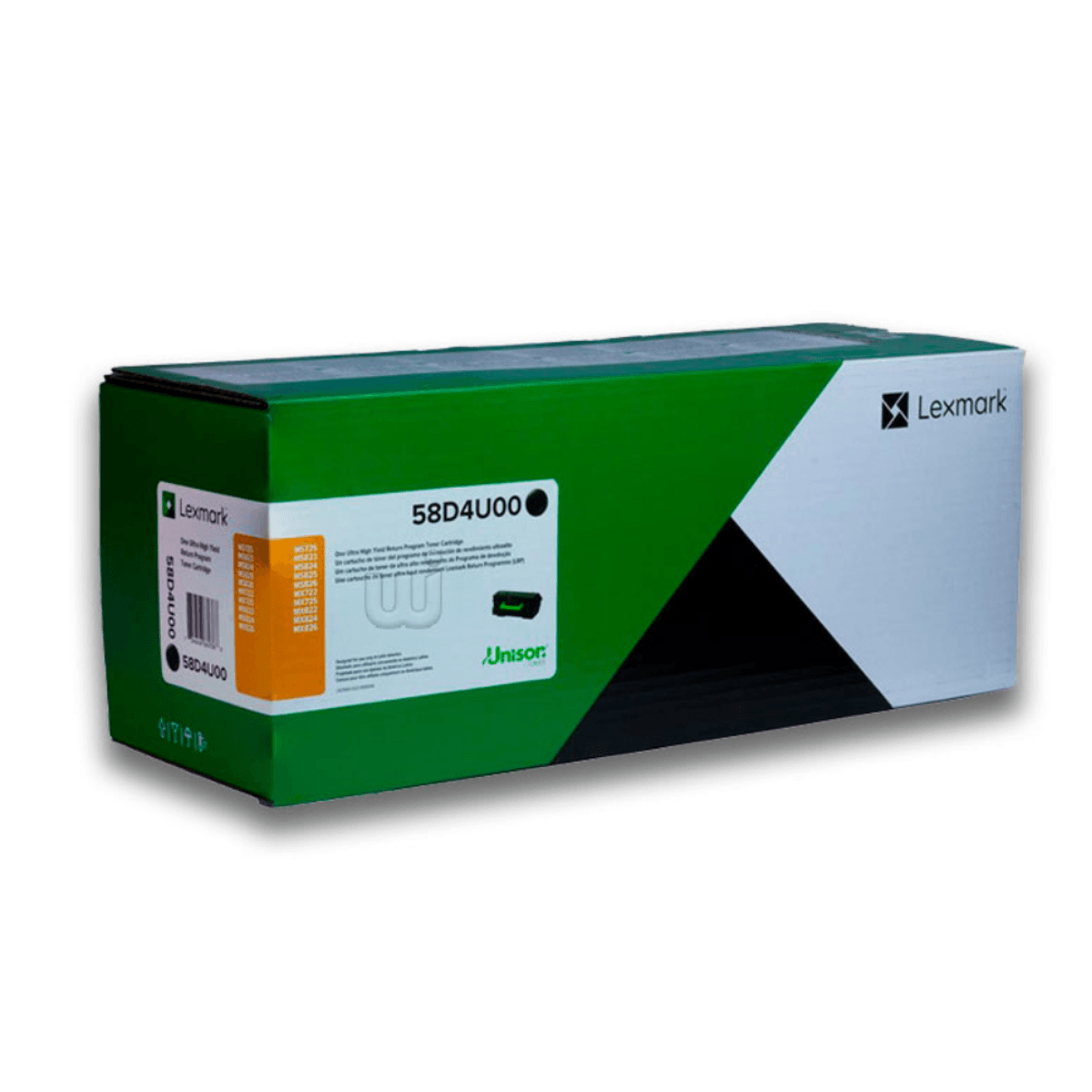 TONER LEXMARK MS823 MX722 MX822 MX826 NEGRO 55000 PÁGINAS