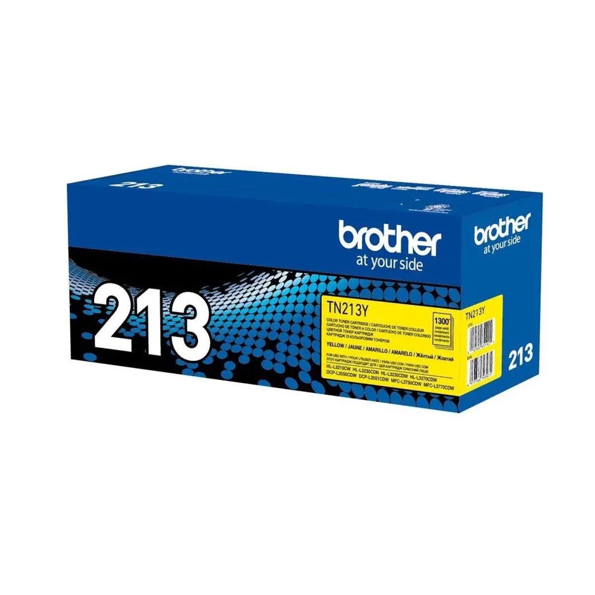 Tóner Brother TN-213Y Amarillo Original 1300 Páginas para HL-L3270 DCP-L3551 MFC-L3750