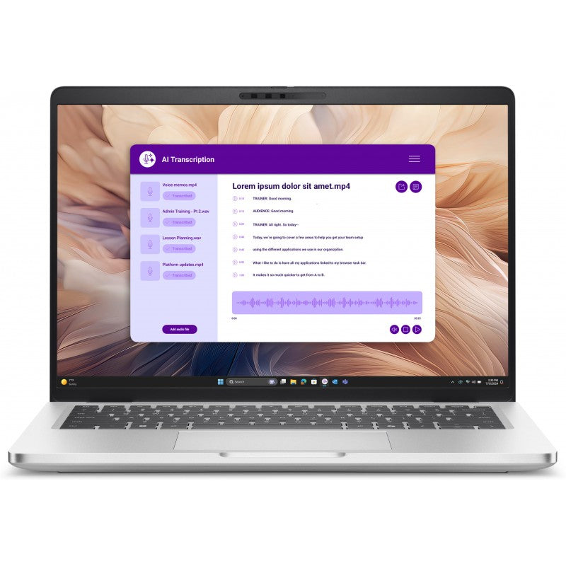 Laptop Dell Pro 14 Plus PB14250 Core Ultra 7 266V 16GB RAM 512GB SSD 14" WUXGA Windows 11 Pro