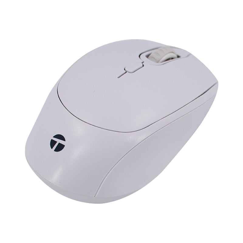 MOUSE ÓPTICO TEROS TE-1225S DPI AJUSTABLE COLOR BLANCO