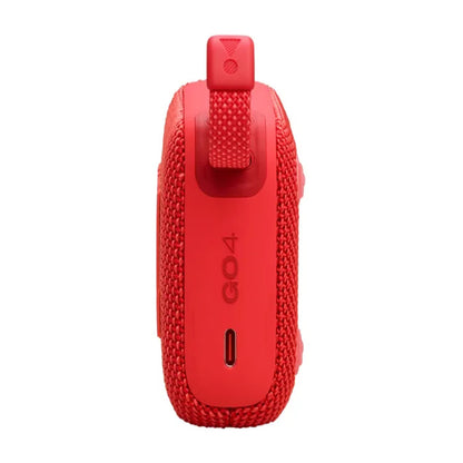 Parlante Bluetooth JBL Go 4 Rojo 4.2W Portátil con App