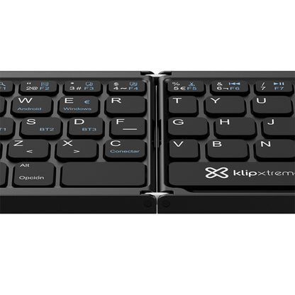 TECLADO INALÁMBRICO KLIP XTREME KCK-650S ESPAÑOL CON TOUCHPAD BLUETOOTH 5.0 NEGRO