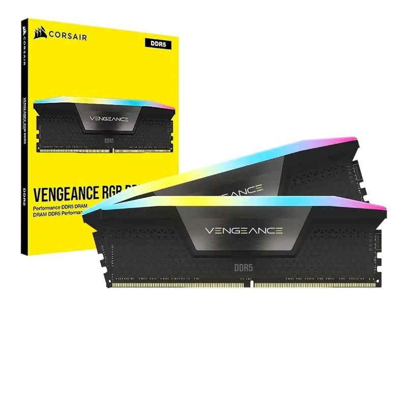 Memoria RAM Corsair Vengeance RGB 32GB (2x16GB) DDR5 6400MHz PC5-51200