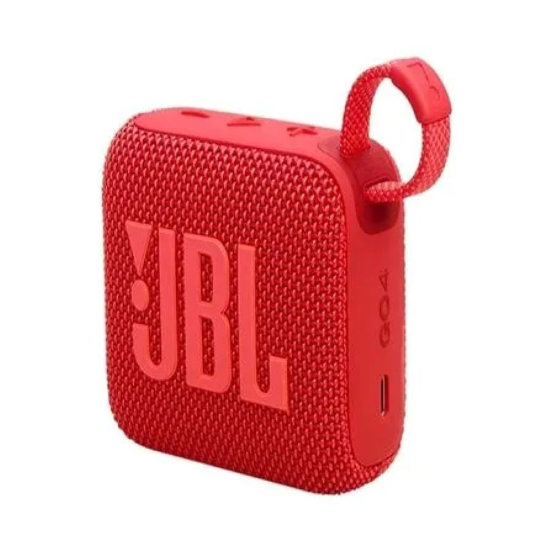 Parlante Bluetooth JBL Go 4 Rojo 4.2W Portátil Bluetooth 5.3 Batería 7H App