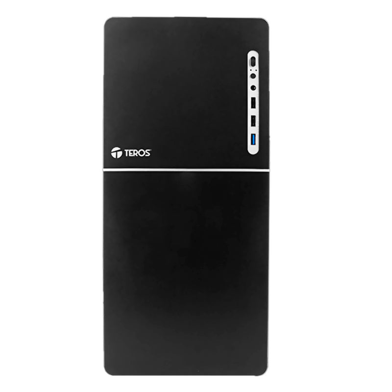 CASE TEROS TE-1038S, FACTOR DE FORMA ATX, 250 W, USB 3.0 / 2.0, AUDIO, NEGRO