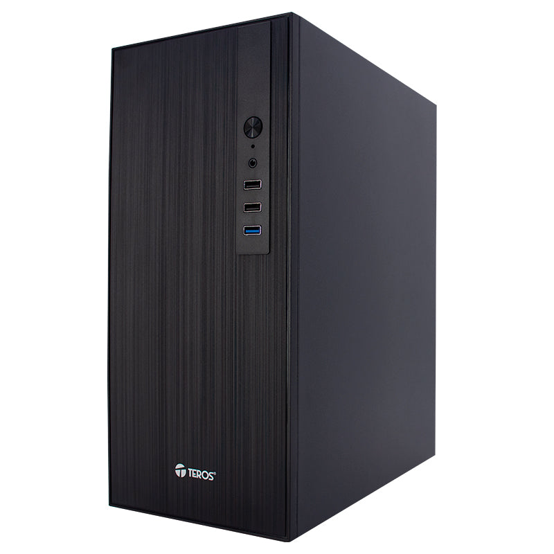 CASE TEROS TE-1034S MINI TOWER ATX CON FUENTE 250W
