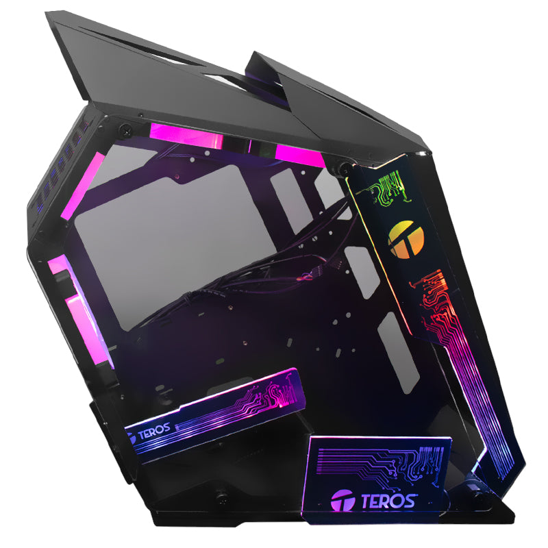 CASE GAMER TEROS TE-1314G MID TOWER ARGB NEGRO