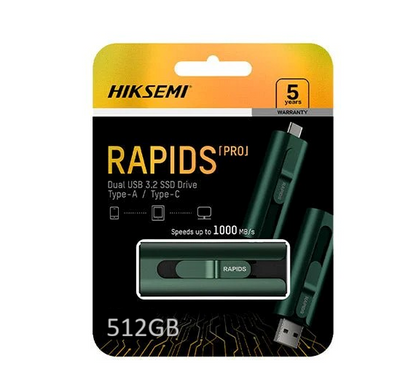 MEMORIA HIKSEMI USB OTG RAPIDS PRO DUAL 512GB 3.2 TO 1000MB/S