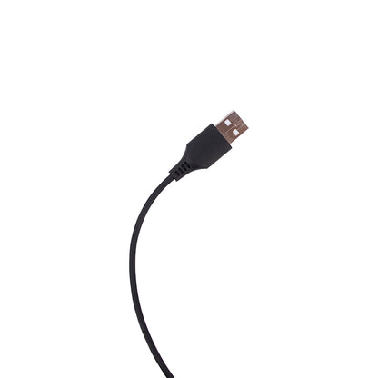 Audífono Teros TE-8039C USB con Micrófono Negro | Control en Cable