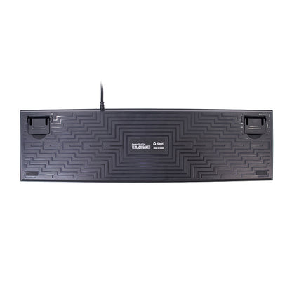 TECLADO GAMER TEROS TE-4074G RGB USB 2.0 COLOR NEGRO