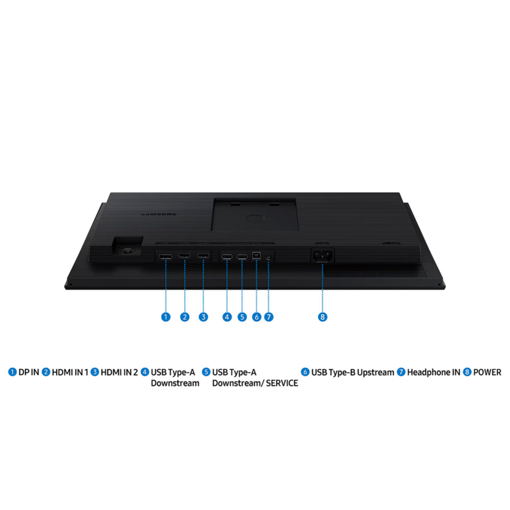 MONITOR PLANO SAMSUNG ESSENTIAL MONITOR S4, 22" FHD IPS, 100HZ, HDMI, DP