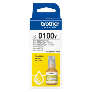 TINTA BROTHER YELLOW PARA T230 T430W T530DW T730DW T930DW