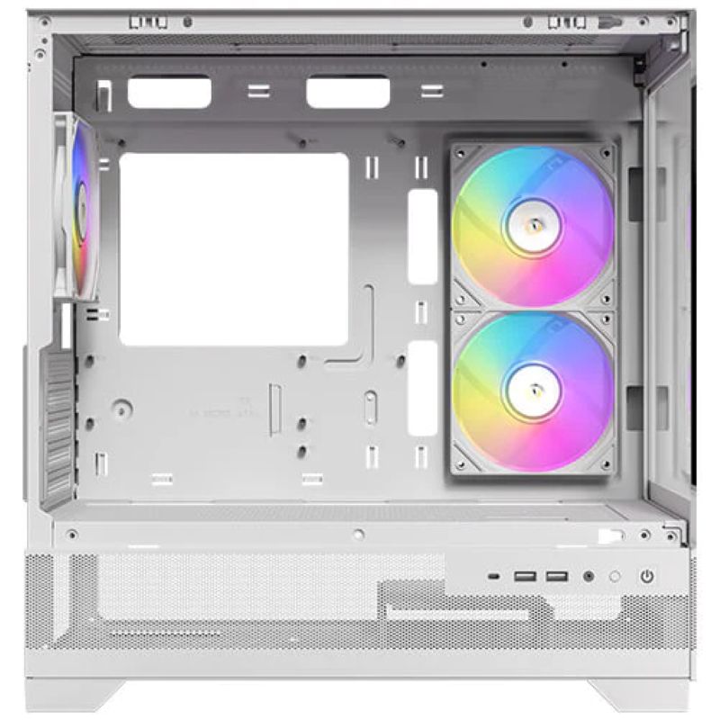 Case Antec CX500M White ARGB Micro ATX Vidrio Templado Gaming